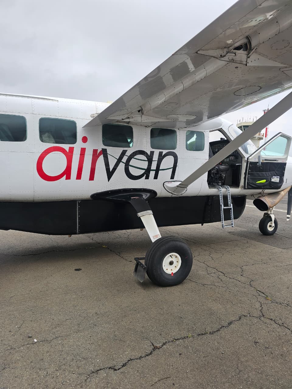 Dash 8 aircraft