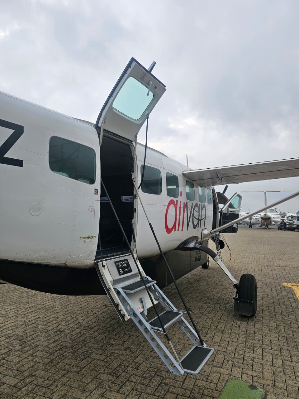 Dash 8 aircraft