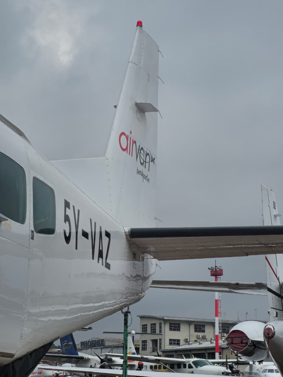 Dash 8 aircraft