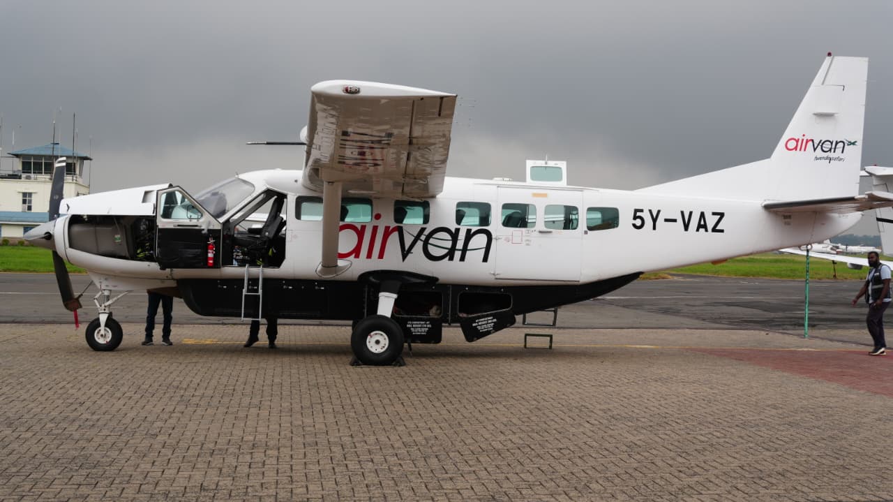Dash 8 aircraft