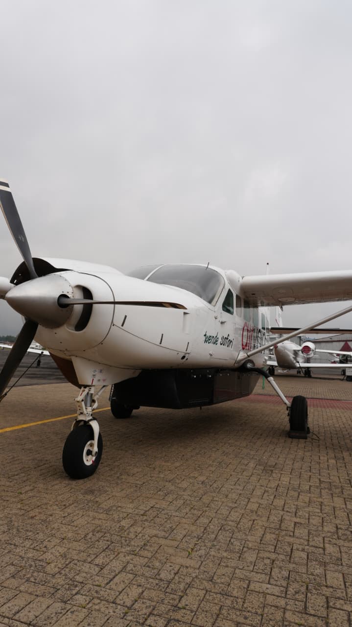 Dash 8 aircraft